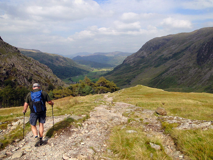 Seathwaite comes into into view