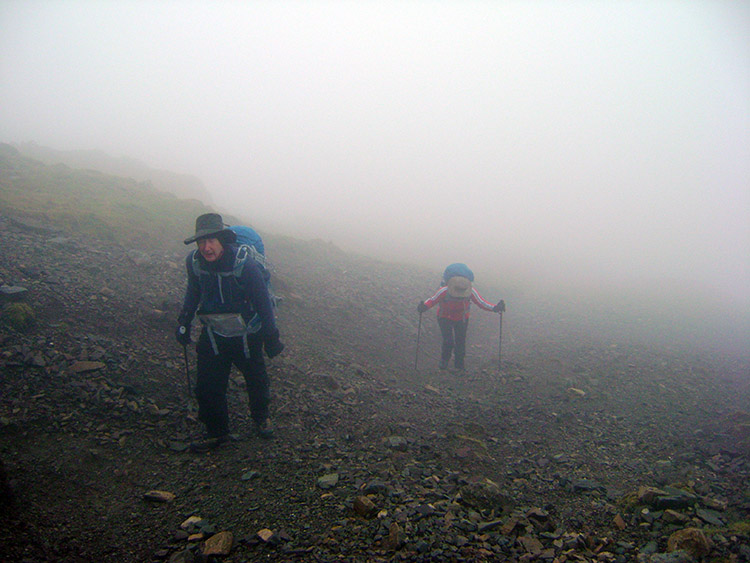 The steep ascent to Fairfield takes its toll
