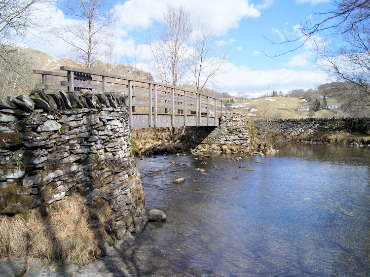 Footbridge at Forc near Stang End
