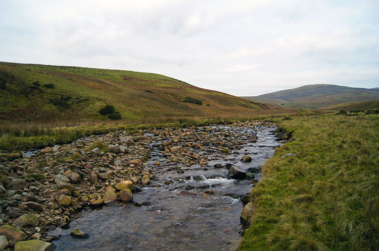 River Calder at Lankrigg Moss