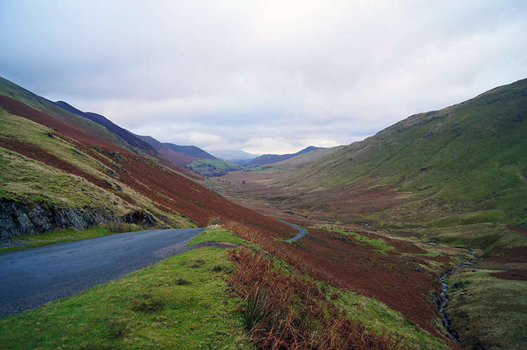 Looking from Newlands Hause to Keskadale