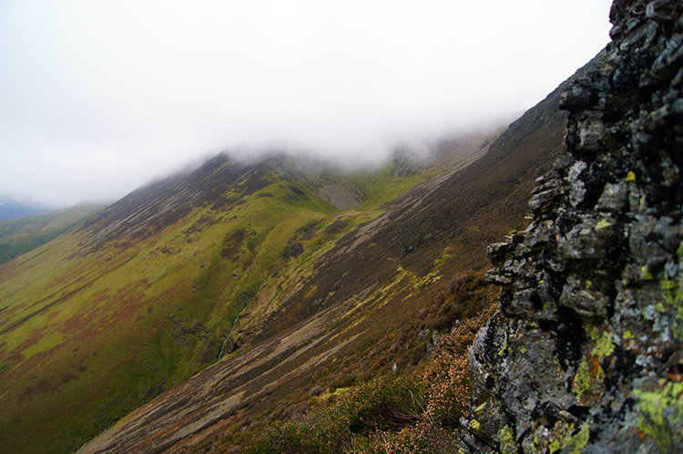 View to Whiteless Edge from Addacomb Beck