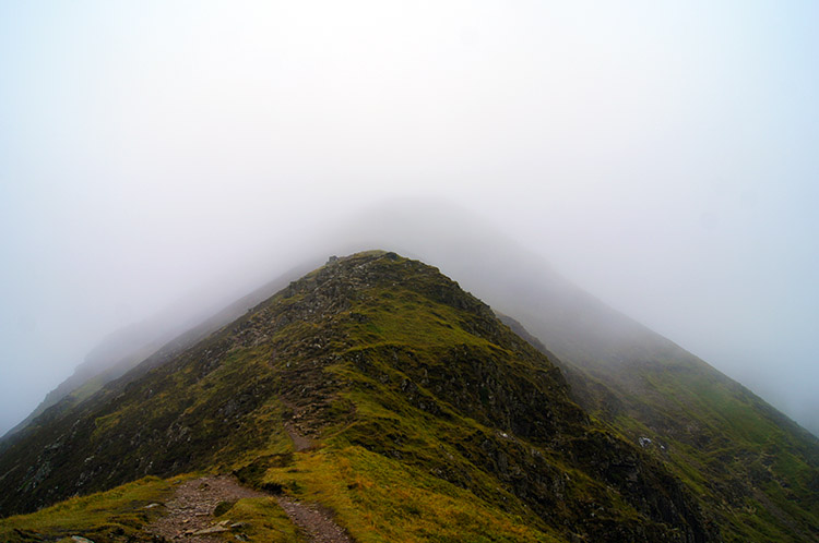 The path from Sail to Crag Hill