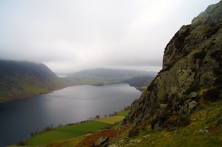 Crummock Water as seen from Rannerdale Knotts