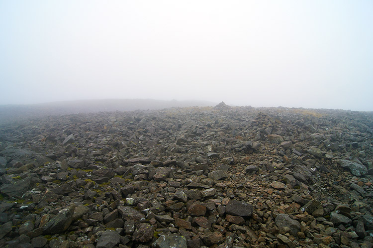 The summit of Kirk Fell