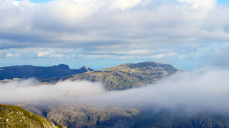 View across to Scafell Pike