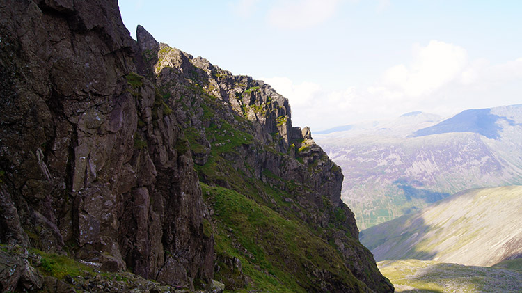 Exposure above Lord's Rake