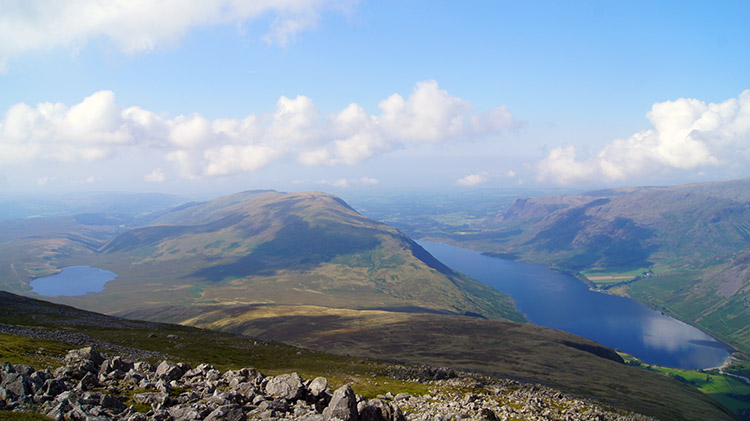 Burnmoor Tarn, Illgill Head and Wast Water