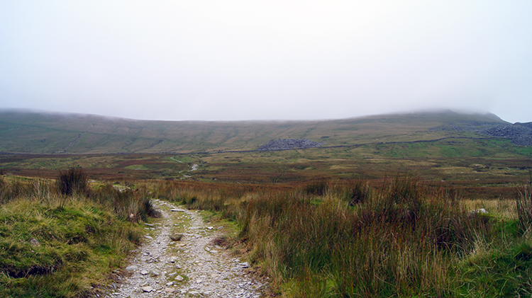 Climbing on Walna Scar Road