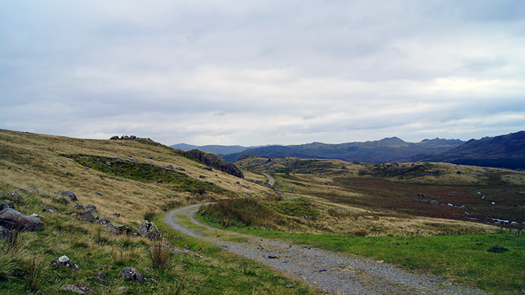 Track from Seathwaite Tarn to Tongue House