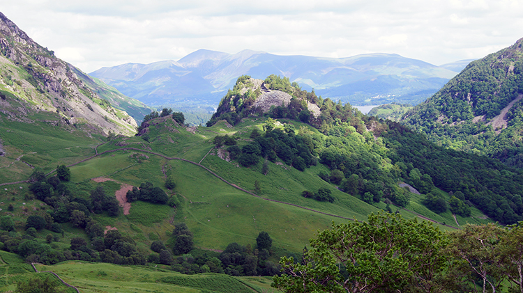 The Jaws of Borrowdale and Castle Crag