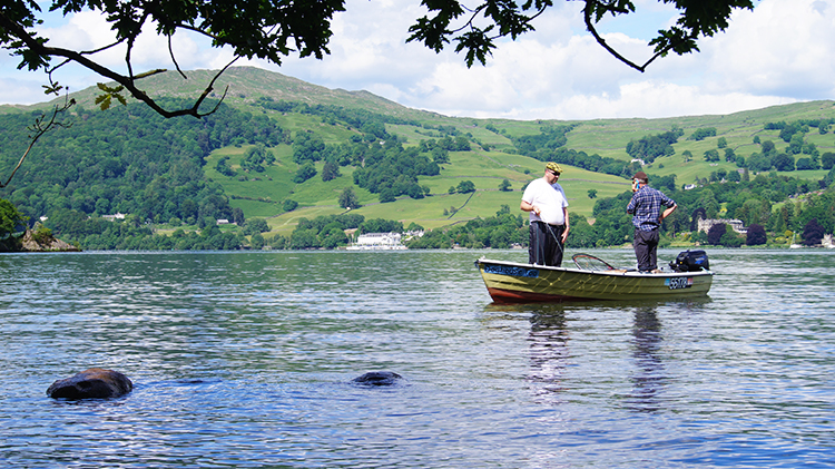 Fishing on Windermere