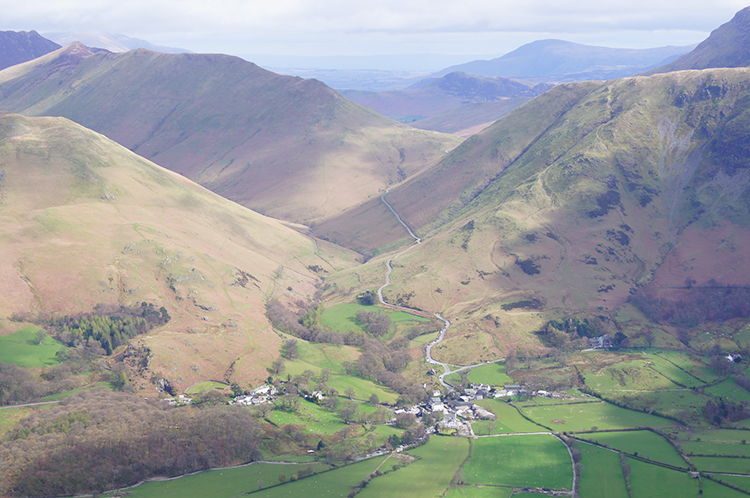 View to Buttermere, Ard Crags and Robinson