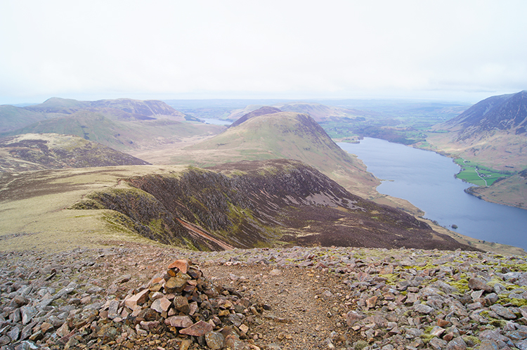 Looking west from Red Pike