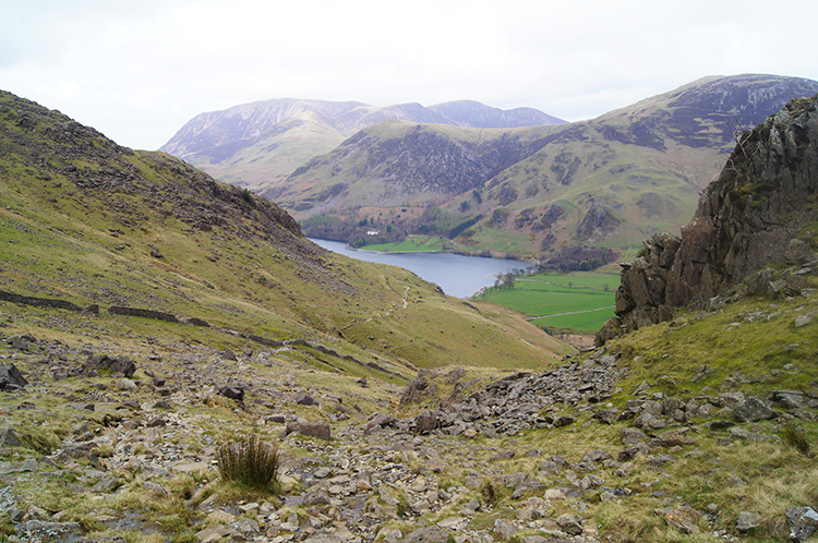 The path back to Buttermere