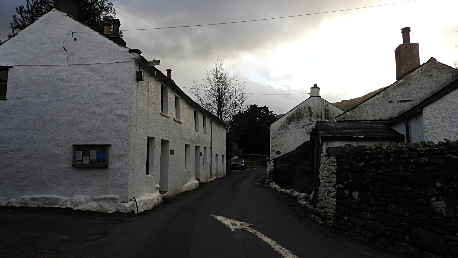 Rosthwaite on a chilly winters morning