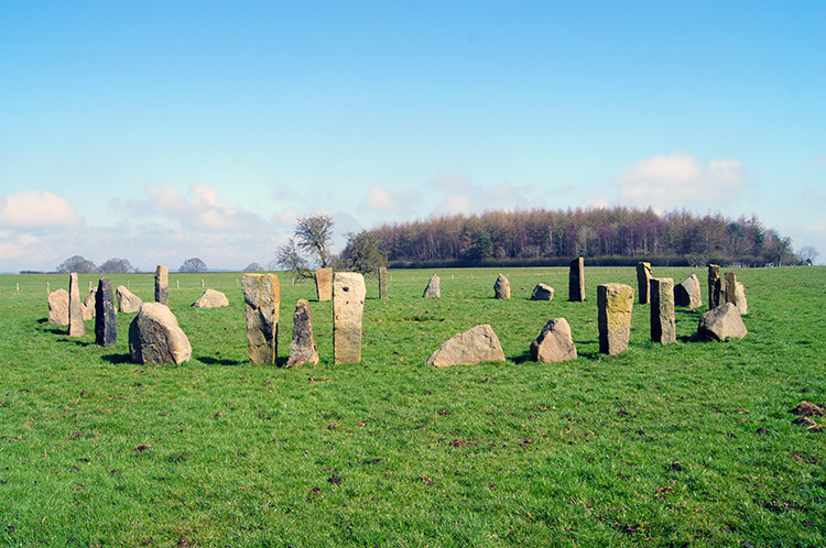 Not such an old stone circle