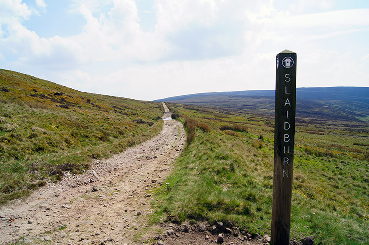The Roman Road leading into Croasdale