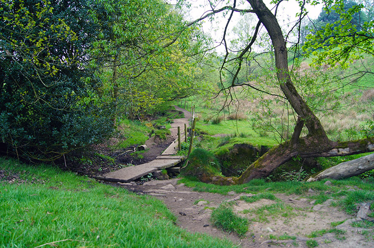 Footbridge over Dean Brook