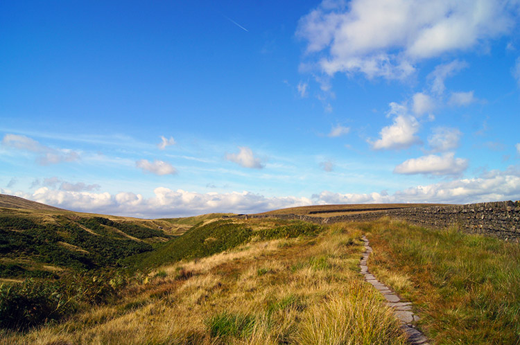 On the Bronte Way/ Pendle Way