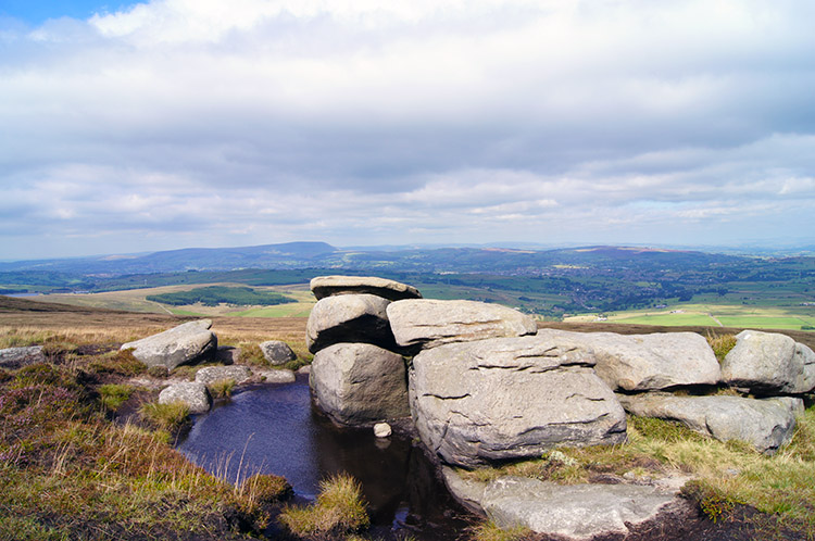 Little Chair Stones on Boulsworth Hill