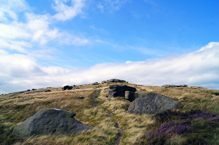 Crossing Boulsworth Hill to Lad Law