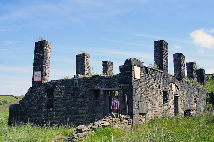 Derelict works at Schofield Hall