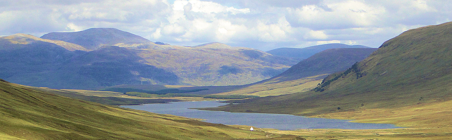Wide open spaces and Loch Bhraoin