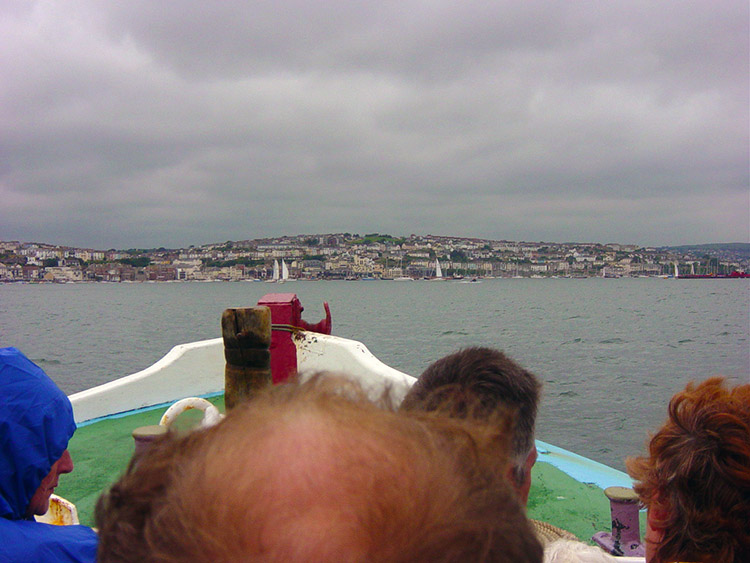 Ferry crossing from St Mawes to Falmouth