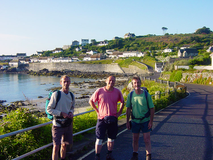 Ready to set off from Coverack