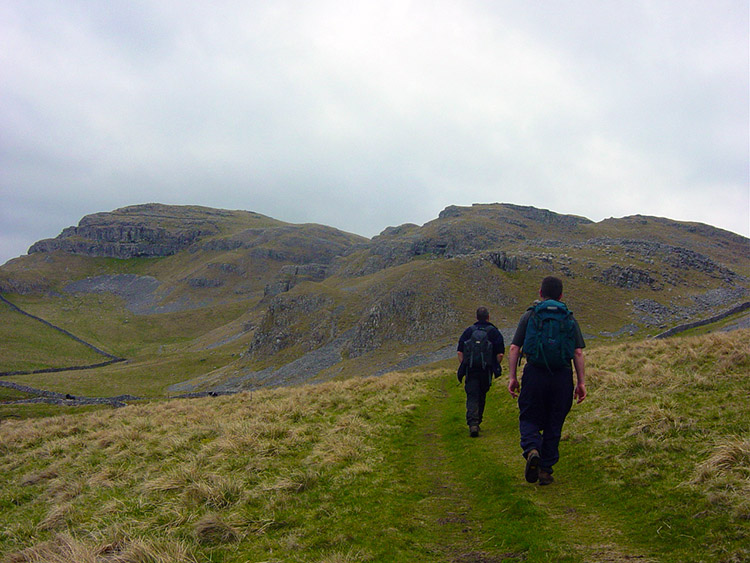 Approaching Attermire Scar