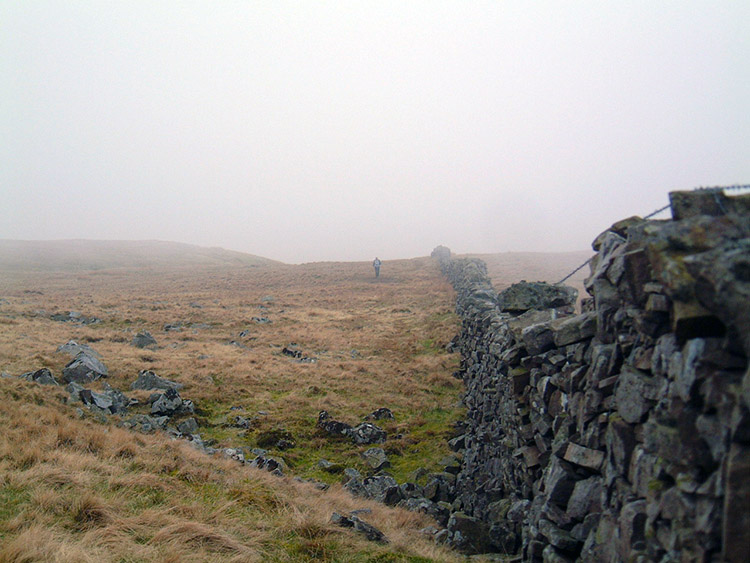 Climbing to Whernside