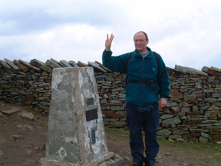 Whernside summit trig point