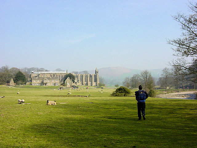 Dales Way near Bolton Priory