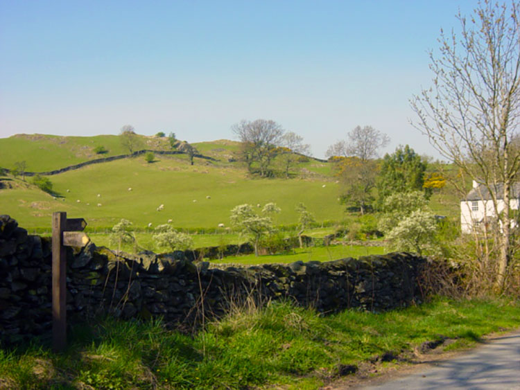 The Dales Way enters Lakeland