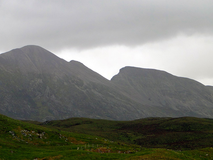 The west face of Foinaven