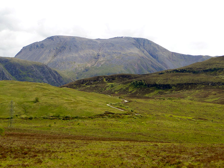 View of Ben Nevis from Upper Auchintore