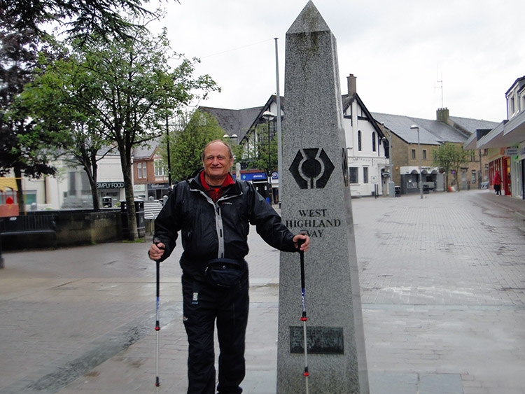 West Highland Way start/finish in Milngavie