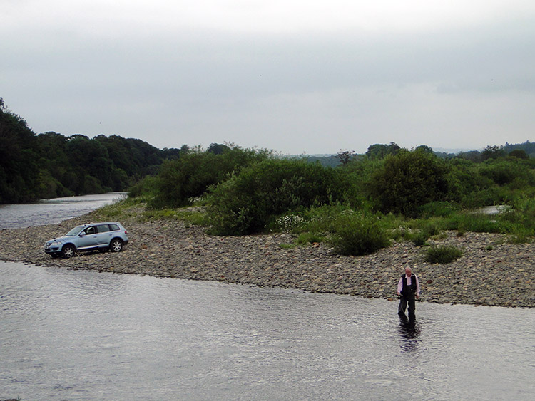 River Esk north of Longtown