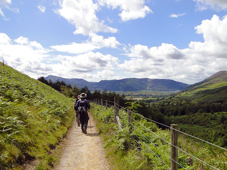 Following Latrigg Shoulder to Keswick