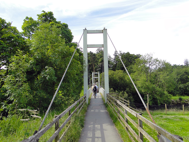 Footbridge over River Derwent