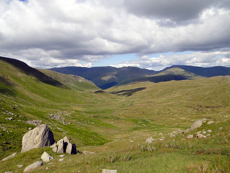 The view south from Greenup Edge