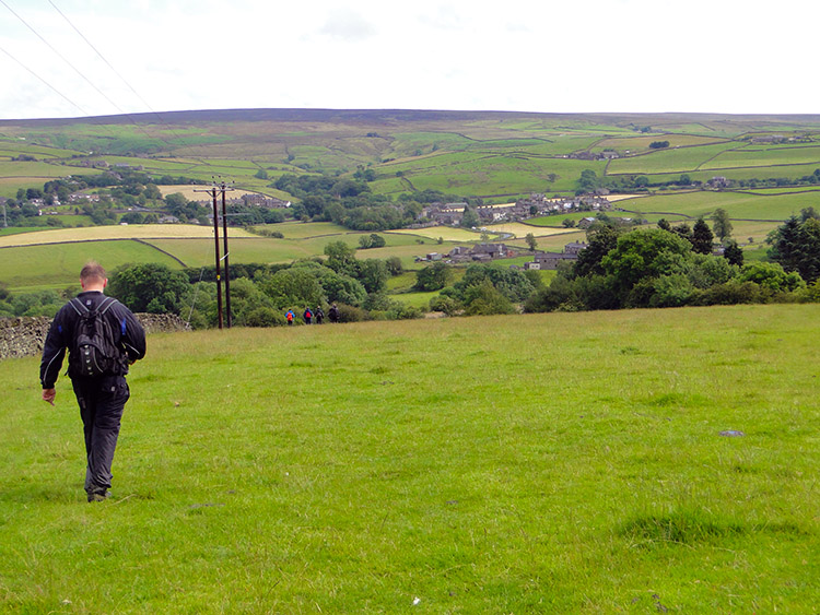 Ambling down to Cowling