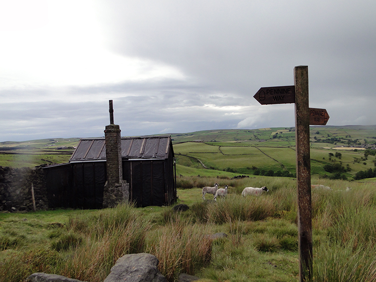 Shooting Hut on Ickornshaw Moor