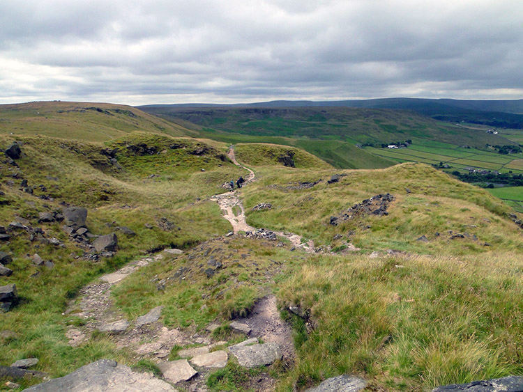 Classic Pennine Way terrain