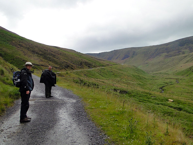 Climbing to Chew Reservoir