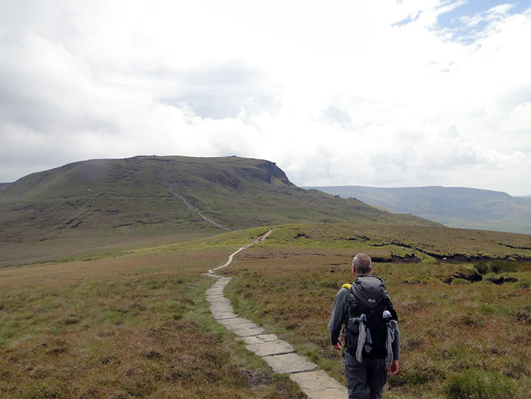 View from Mill Hill to Kinder Scout