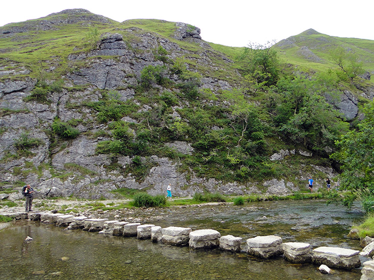 Dove Dale stepping stones