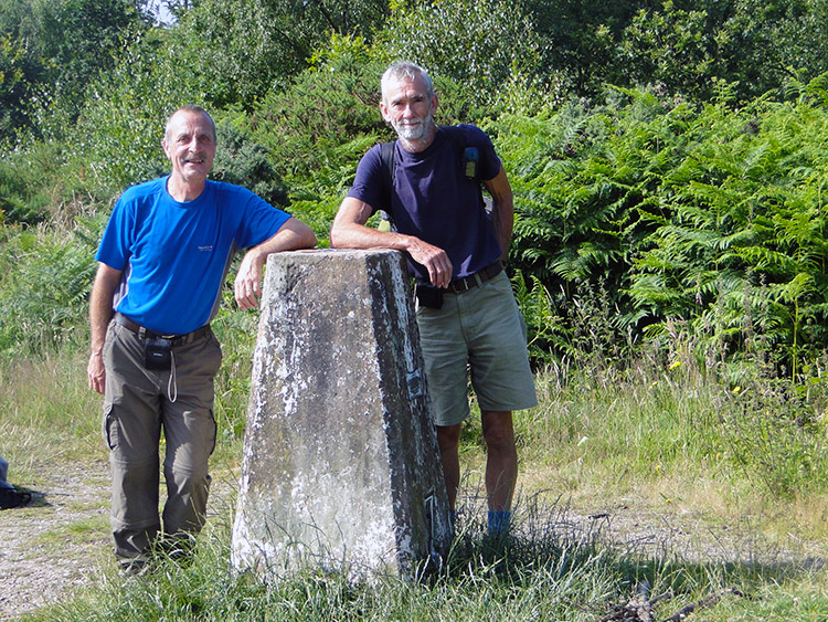 Cannock Chase trig pillar