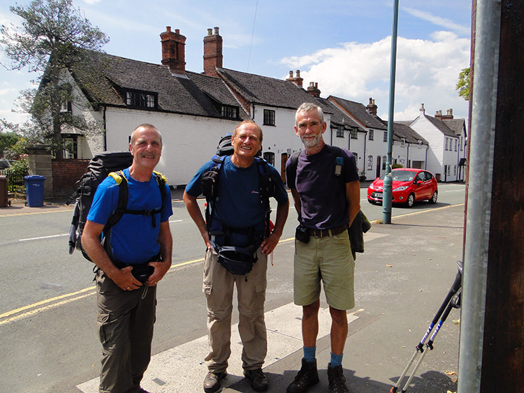 Steve, me and Ken in Lichfield